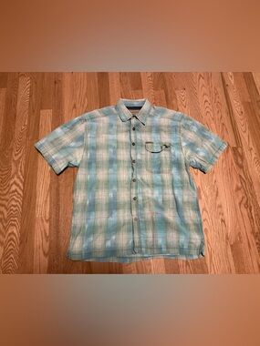 Clearwater Outfitters Button Down Plaid Shirt